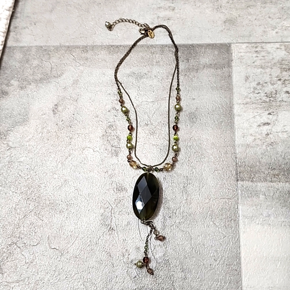 Lia Sophia necklace.  16" chain